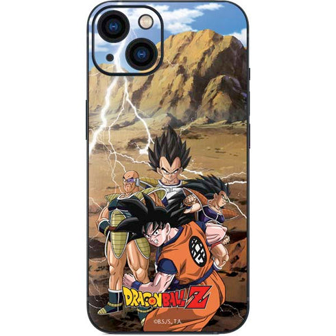 Dragon Ball Z Goku Versus Saiyans iPhone 13 Skin